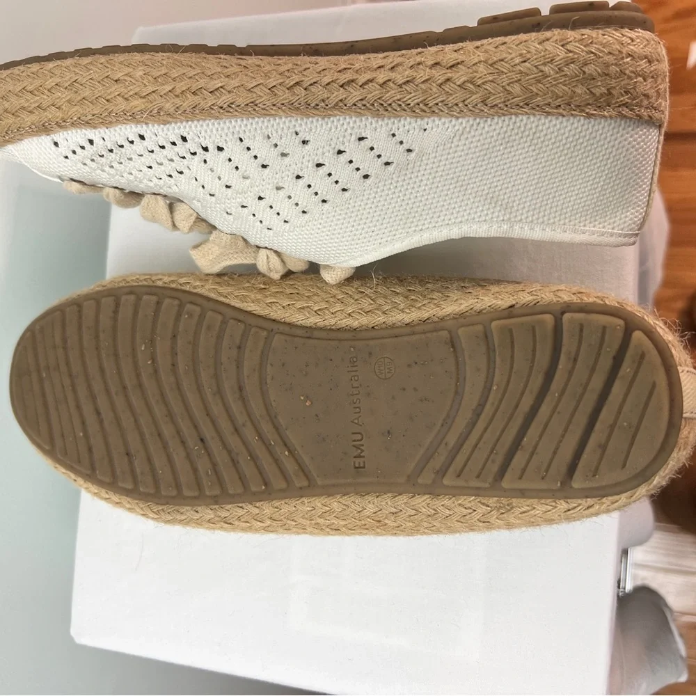 EMU Australia Agonis Mac Lace-Up Espadrille Sneakers Women’s Size 10/ Men 9